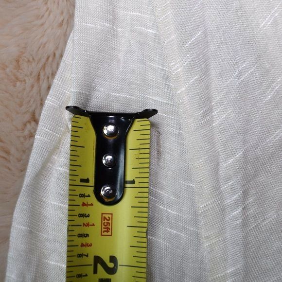 Womens Floral Blouse Size Small Semi Sheer Bat Wing Short Sleeve Shirt - Picture 16 of 16